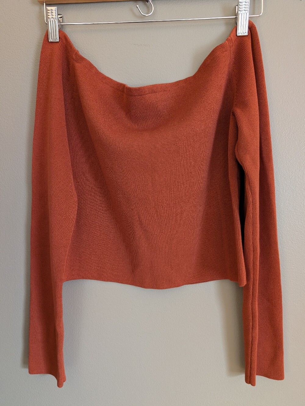 Banana Republic Off Shoulder Knit Top NWT Size Medium